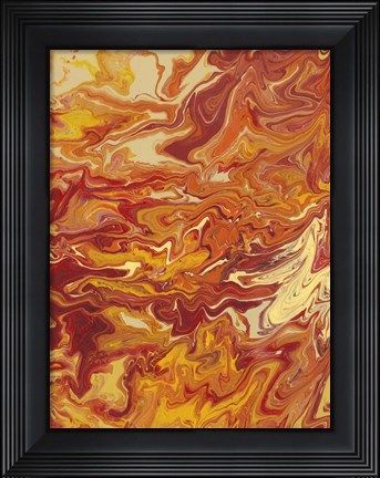 Framed Nomadic Blaze IV Print