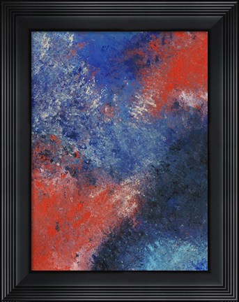 Framed Harmonious Balance I Print