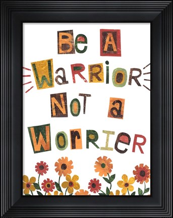 Framed Positive Power I Print