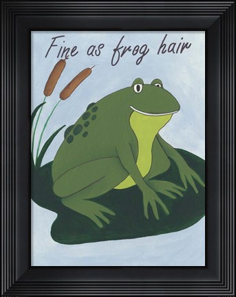 Framed Animal Expressions I Print