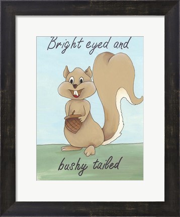 Framed Animal Expressions III Print