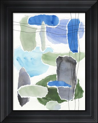 Framed Organic Groove II Print