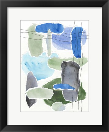 Framed Organic Groove II Print