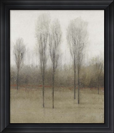 Framed Last Day of Fall I Print