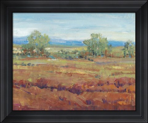 Framed Red Clay II Print