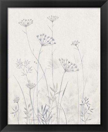 Framed Neutral Queen Anne&#39;s Lace I Print