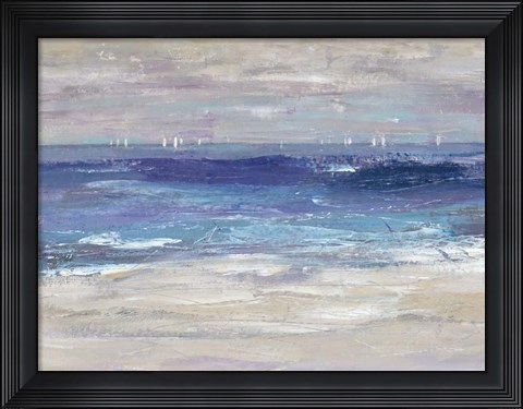 Framed Distant Regatta II Print