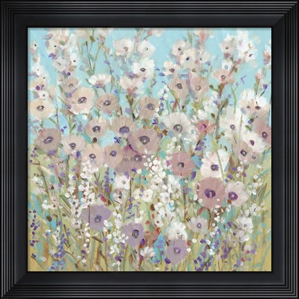 Framed Mixed Flowers II Print