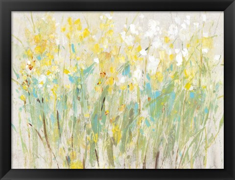 Framed Floral Cluster II Print