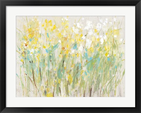 Framed Floral Cluster II Print