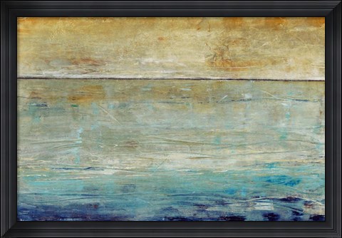 Framed Placid Water I Print