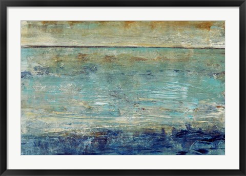 Framed Placid Water II Print