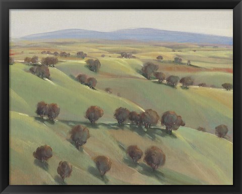 Framed Beyond the Hills II Print