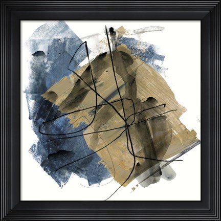 Framed Blue Crew I Print