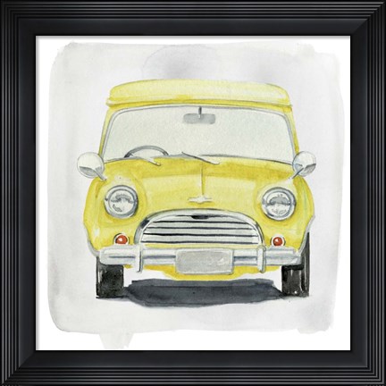Framed Classic Autos II Print