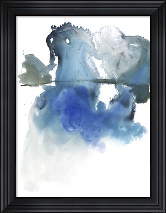 Framed Glacier Melt I Print