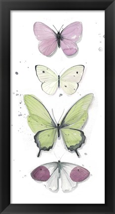 Framed Summer Butterflies II Print