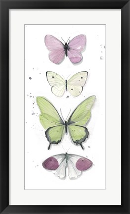 Framed Summer Butterflies II Print