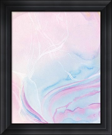 Framed Marbled Prism II Print