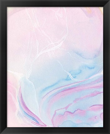 Framed Marbled Prism II Print