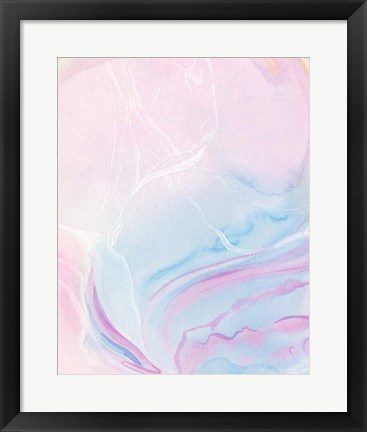 Framed Marbled Prism II Print