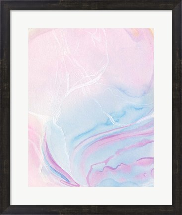 Framed Marbled Prism II Print