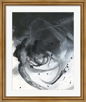 Framed Broken Abstract II Print