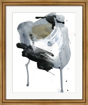 Framed Raku Abstract II Print
