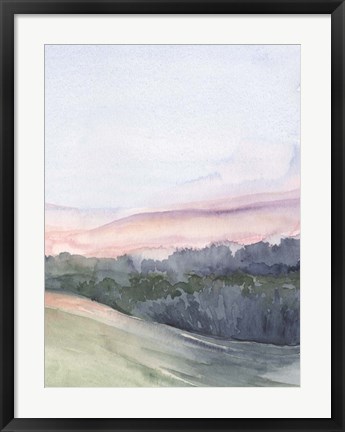 Framed Blue Ridge Sunrise II Print