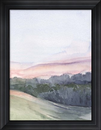 Framed Blue Ridge Sunrise II Print