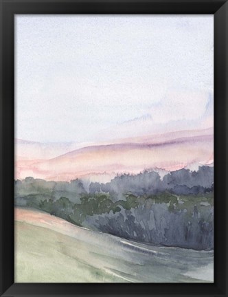 Framed Blue Ridge Sunrise II Print