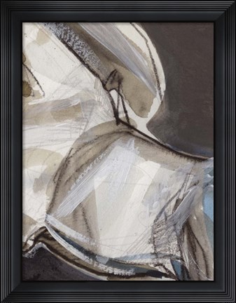 Framed Horse Abstraction III Print