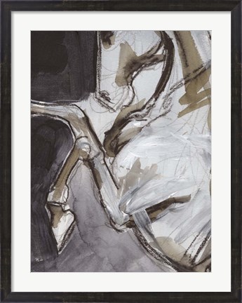 Framed Horse Abstraction IV Print