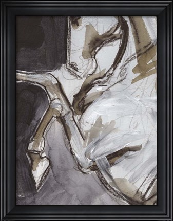 Framed Horse Abstraction IV Print