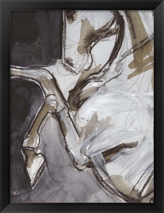 Framed Horse Abstraction IV Print