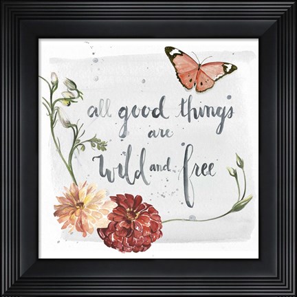 Framed Summer Free I Print