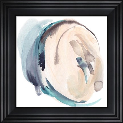 Framed Sandy Sea II Print