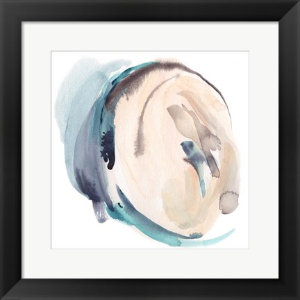 Framed Sandy Sea II Print