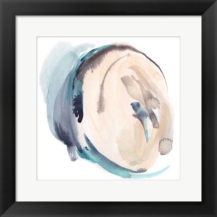 Framed Sandy Sea II Print