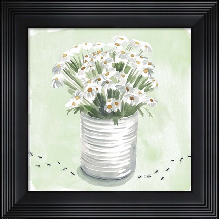 Framed Summer Picnic I Print