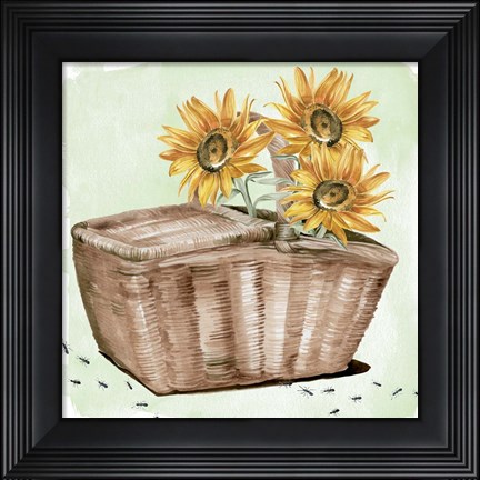 Framed Summer Picnic II Print
