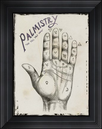 Framed Mystic Fortune II Print