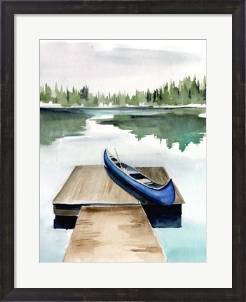 Framed Lake Views I Print