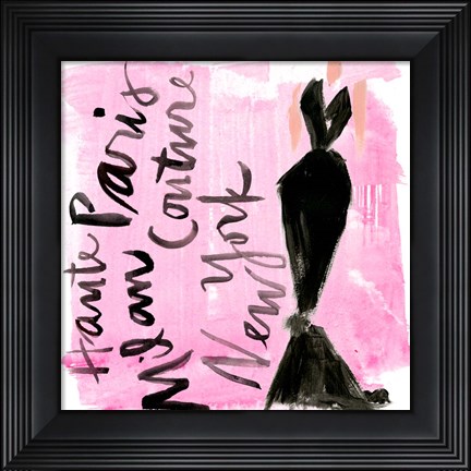 Framed Runway  I Print