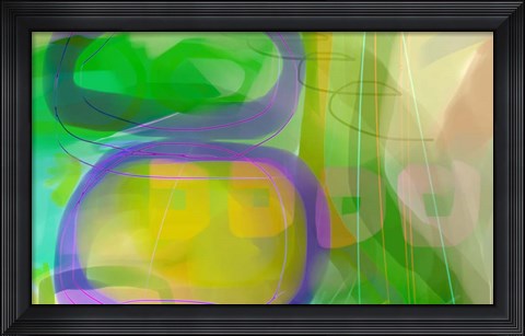 Framed Crop Circles Print