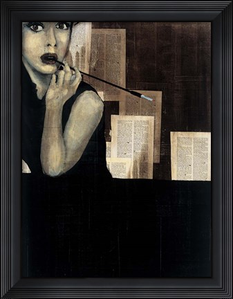 Framed Mrs. Hollywood Print