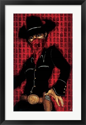 Framed Bandit Print