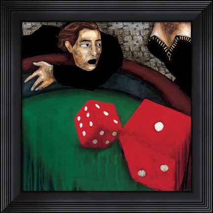 Framed Craps Print