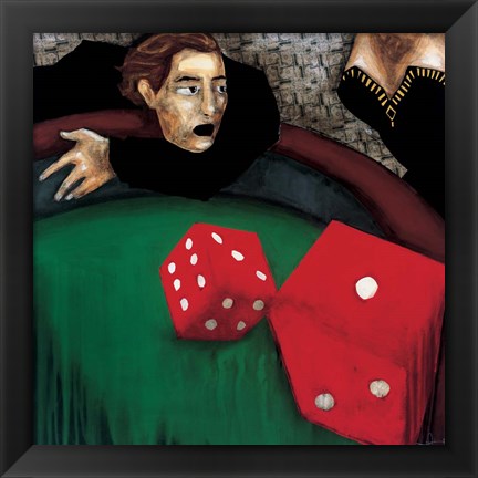 Framed Craps Print