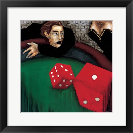 Framed Craps Print